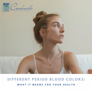 Different Period Blood Colors: What it Means for Your Health