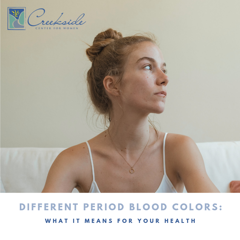 Period Color Meanings: Light Pink, Bright Red, Purple, Brown – Nourished  Natural Health
